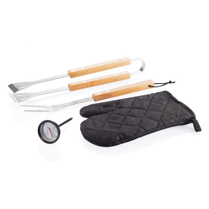 Set de 4 pièces pour barbecue Com Cadeau